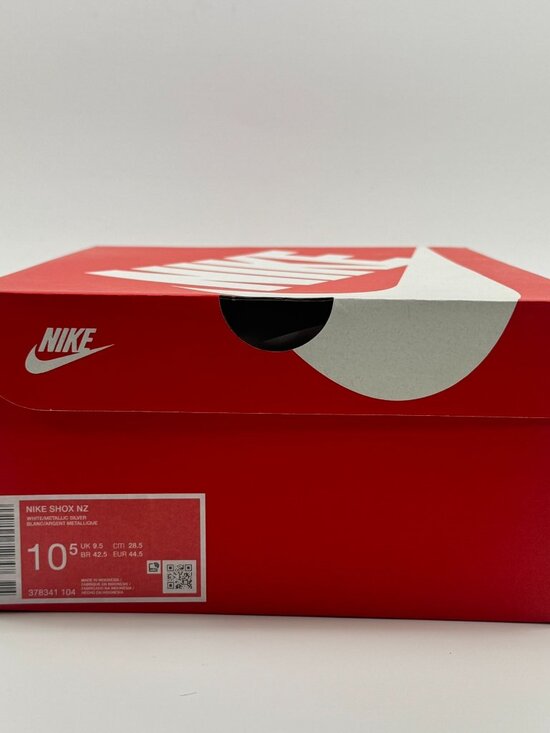 Nike Shox NZ \'White Red Metallic Silver\' 378341-104 Multi Size main image 7